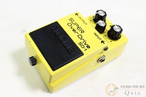 [良品] BOSS SD-1 SUPER OverDrive マイルドかつ絶妙なクランチトーンが魅力/ブースターとしても優秀 [VK399]