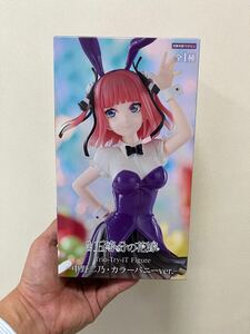 N368【在庫8★未開封新品】映画 五等分の花嫁 Trio-Try-iT Figure-中野二乃・カラーバニーver.-