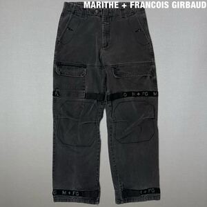 90s MARITHE + FRANCOIS GIRBAUD シャトルパンツ マリテフランソワジルボー ビンテージ vintage 黒