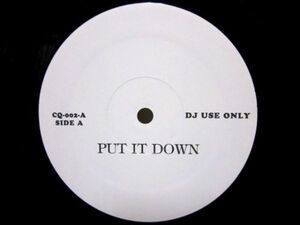 WHITE ONLY/未発表音源/A TRIBE CALLED QUEST - PUT IT DOWN/GIRLS/PRO. JAY DEE aka J DILLA (THE UMMAH)