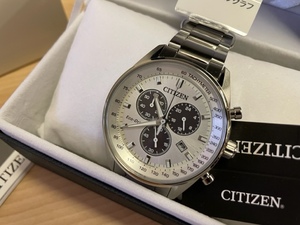 シチズン時計 CITIZEN WATCH シチズンコレクション AT2390-58A [エコ・ドライブ クロノグラフ メンズ ステンレスバンド シルバー]