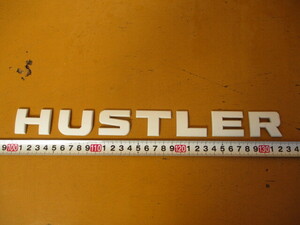 ハスラー MR31S 純正グリル部分 エンブレム HUSTLER 7文字 77831 65P1 ハスラーグリルエンブレム 71741-65P1