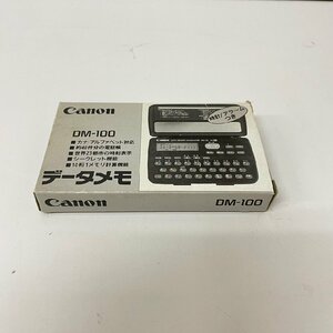 送料無料　Canon キャノン データメモ DM-100　2952