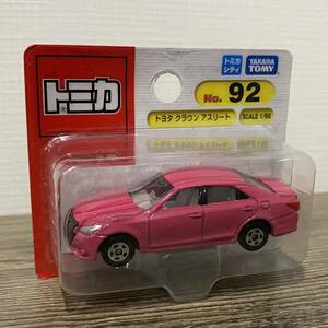 【 新品未開封 】トミカ No.92 トヨタ クラウン アスリート　ブリスターパック