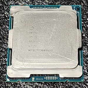 CPU Intel Core i7 7800X 3.5GHz 6コア12スレッド SkyLake-X LGA2066 PCパーツ インテル 動作確認済み