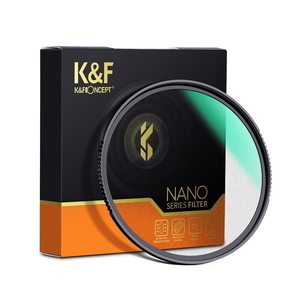 K&F Concept NANO-X ブラックディフュージョン 1/2 フィルター 58mm KF-58BD1/2 (ブラックミスト)