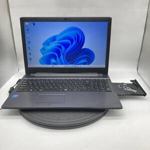 【処分品】FRONTIER NLC170 CPU Celeron 3865U RAM4GB SSD128GB 15.6型 テンキー カメラ DVD Windows11 Office 中古 PC ノートパソコン 2