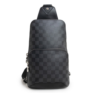 （美品）ルイ ヴィトン LOUIS VUITTON アヴェニュー スリングバッグ ボディ ワンショルダー ダミエグラフィット ブラック 黒 N41719