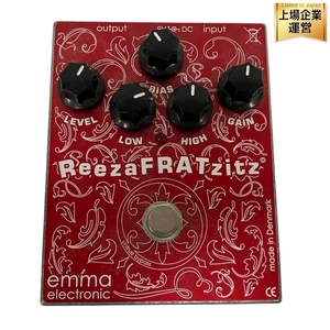 emma electronic ReezaFRATzitz ディストーション エフェクター エレキギター ジャンク S9565007