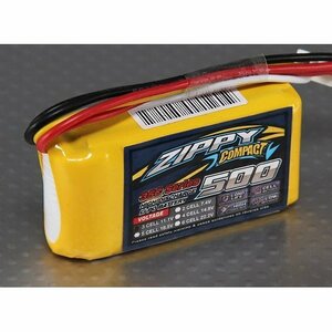 Compact 11.1V 500mAh 35C 45C ZIPPY リポ リチウムポリマー　バッテリー