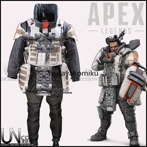 高品質 新作 エーペックスレジェンズ（Apex Legends）ジブラルタルコスプレ衣装 風 靴とウィッグ 別売り