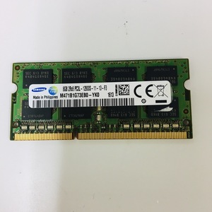 204pin / DDR3 / PC3L-12800S / 8GB /ノート用メモリ /