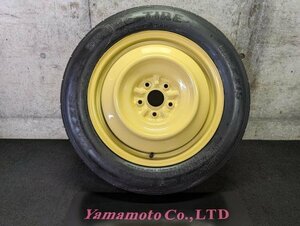 [I1708-工]トヨタ 60系 ハリアー ZSU/ASU T165/80D17 2014年製 17インチ T17×4T 5×114.3 オプション