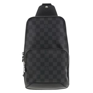 【水曜定休日・木曜発送】【美品】【RI】LOUIS VUITTON ルイヴィトン ショルダーバッグ N41719 ダミエ アヴェニュー・スリングバッグ