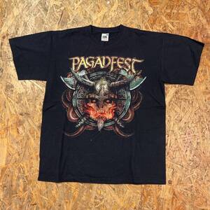 【PAGAN FEST】イベント バンド Tシャツ★Eluveite/Primordial/Negura Bunget★メタル、Celtic Metal、デスメタル、ブラックメタル