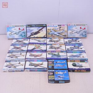 未組立 クラウン 1/144 アブロ ランカスター MK.I/コンソリデーテッド B-24J リベレーター/サーブ JA-37 ビゲン他 まとめて21点セット【40