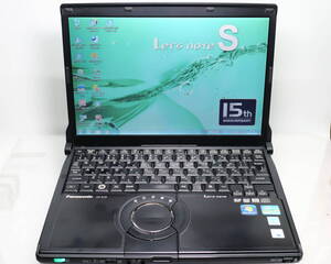 Panasonic Let’s note S10(ブラック) CF-S10CYBDR/Core i5-2520M/8GBメモリ/HDD640GB/DVD/12.1TFT/Windows7 Professional 64bit #1106