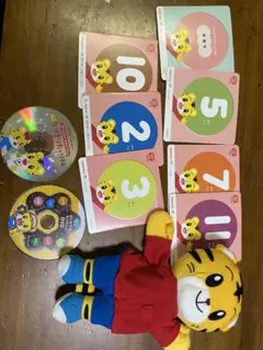 こどもちゃれんじ　ぷち　しまじろうパペット　DVD