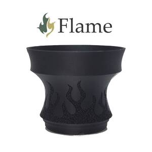 Flame【5号】3Dプリンター製植木鉢　アガベ、塊根植物向け高機能