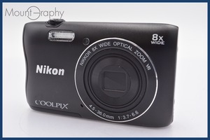 ★極上美品★ ニコン Nikon COOLPIX S3700 8x ★完動品★ 同梱可 #yk198