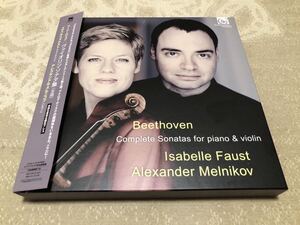 Isabelle Faust Alexander Melnikov Beethoven Complete Sonatas For Piano & Violin 6LP 限定450set rare HMLP-0001/6 