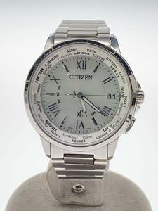 CITIZEN◆ソーラー腕時計/アナログ/-/WHT/SLV/H149-T018335