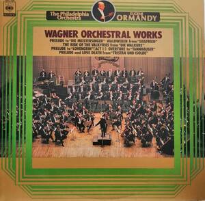 LP盤 ユージン・オーマンディ/Philadelphia　 Wagner「ニュルンベルクのマイスタージンガー」～「トリスタンとイゾルデ」