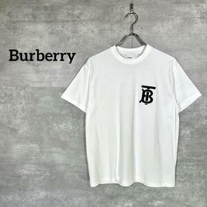 『Burberry』 バーバリー (XS) TBロゴ 半袖Tシャツ
