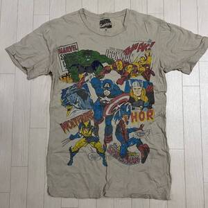 ヨーロッパ古着 MARVEL HERO 半袖Tシャツ マーベル US古着 海外古着 Vintage ヴィンテージ スパイダーマン キャプテンアメリカ