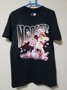 【送料無料】ラーズ・ヌートバー Tシャツ 桜模様 ブラック Mサイズ カージナルス WBC 侍ジャパン たっちゃん 大谷翔平バディ