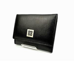 ジバンシー コインケース GIVENCHY 小銭入れ ブラック ロゴ４G 薄型 R3038 GENTLEMAN GIVENCHY PARISレディース メンズ ウィメンズ