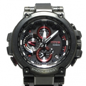 カシオ 腕時計 G-SHOCK MT-G MTG-B1000 メンズ MT-G Bluetooth搭載/スマートフォンリンク/トリプルGレジスト/タフソーラー 黒×レッド