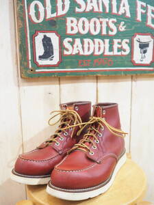 ◆1990年代 美品！ レッドウィング REDWINGS 6" CLASSIC MOC 6インチ クラシックモック アイリッシュセッター◆