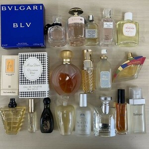 Z415-000000 香水20点まとめ売り BVLGARI Dior GIVENCHY 除光液 TIFFANY ランコム ホワイトムスク オーデパルファム オードトワレ ③