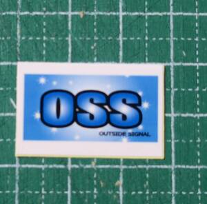 OSSアウトサイドシグナルOUTSIDE SIGNALステッカー未使用2004年シール[検]グッズ侍♂ロッケンロール/ノベルティSYNCHRONIZEガンバレって歌