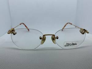 Jean Paul GAULTIER ジャンポールゴルチエ ゴルチェ　サングラス　メガネ　眼鏡　めがね ゴールドフレーム archive sunglasses gold frame