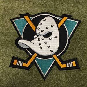 NHL アナハイム ダックス Anaheim Ducks 大 ワッペン Deadstock デッドストック PATCH パッチ