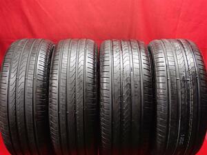 タイヤ4本 《 ピレリ 》 チントゥラート P7 [ 245/45R18 100Y , 275/40R18 99Y ]8.5/9分山★ ランフラット ベンツ Cクラス n18