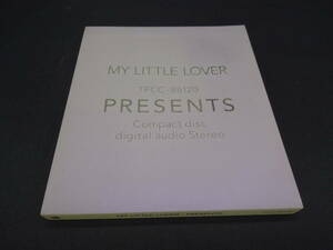 【売り切り】MY LITTLE LOVER-PRESENTS　CDケースカバー