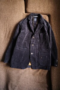 ★22年購入×定価8.2万円×高級な生地の滑らかな表情◎ヴィンテージ感あるコーデュロイ ジャケット★45rpm 45R メンズ 即決