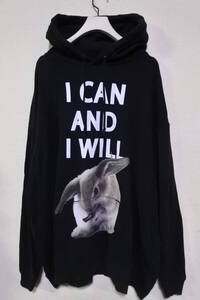 MILKBOY Gang Rabbit Hoodie size XL-XXL ミルクボーイ スウェット パーカー ブラック