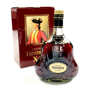 ヘネシー Hennessy XO 金キャップ グリーンボトル 700ml ブランデー コニャック 【古酒】