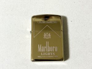 オイルライター マルボロ marlboro ZIPPO 型 ライター ゴールド 送料180円