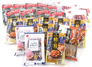 送料300円(税込)■ks681■◎菓子(ごま好き・柿の種 だし旨醤油 等) 5種 22点【シンオク】