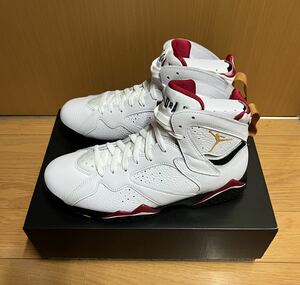 27.5cm 国内正規品 Nike Air Jordan 7 Retro Cardinal レトロ カーディナル 30周年