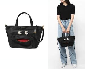 Mini Eyes Nylon トートバッグ ANYA HINDMARCH アニヤ ハインドマーチ アイズ トートバッグ ショルダーバッグ