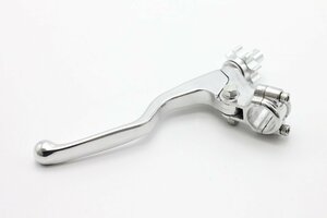 送料350円 YZ65 YZ80 YZ85 クラッチレバー/クラッチホルダー セット 銀 ワイヤー式 YZ125 YZ250 YZ250FX YZ450FX YZ426F WR250F WR400F