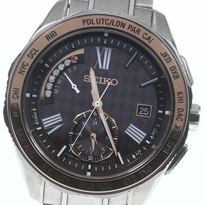 ☆訳あり・箱付き【SEIKO】セイコー ブライツ クォーツ45周年記念モデル SAGA188/8B54-0BH0 ソーラー電波 メンズ_720985