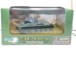 1/72 ドラゴンアーマー ドイツ軍 T-34/76 Mod.1941 ドイツ軍 第6装甲師団 カルガ東部戦線 1941 Item no 60151