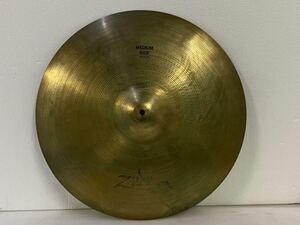 サ7612M★Zildjian　ジルジャン　MEDIUM RIDE　20/51cm　ミディアムライドシンバル　アメリカ製　2493ｇ★